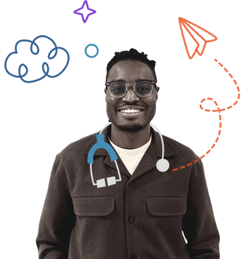 Portrait du Dr Olivier Dosseh, fondateur de HomeDoc